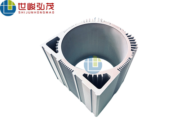新能源汽車風(fēng)冷電機外殼鋁合金型材